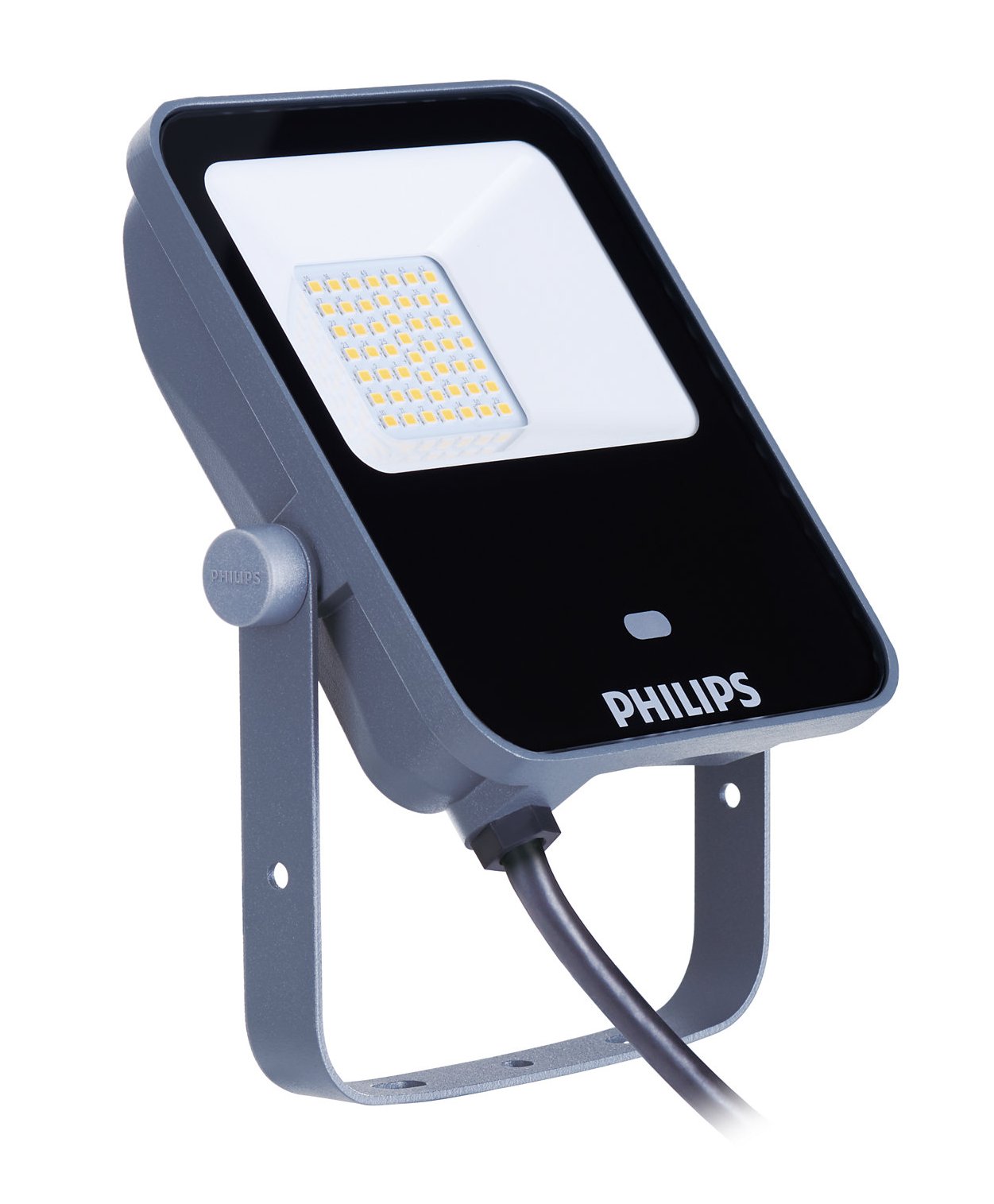 Faretto LED BVP154 10W c/sensore di presenza + crepuscolare + telecomando 4000°K