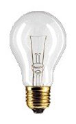 Lampada GOCCIA chiara 24V 60W E27