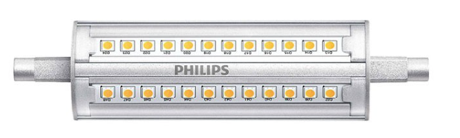 Lampada LED R7s COREPRO 118mm 14W 4000°K dimmerabile