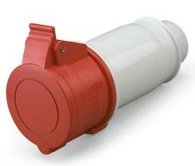PRESA VOLANTE ROSSA 3P+N+T 16A 6h IP44