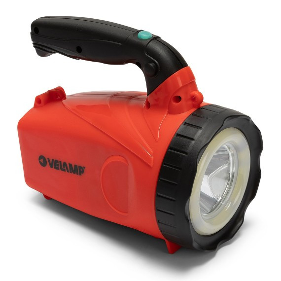 Torcia ricaricabile LED 5W con maniglia snodabile