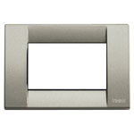 Placca classica 3M met.antraci METALL.