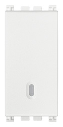 PULSANTE 1P NO 10A BIANCO