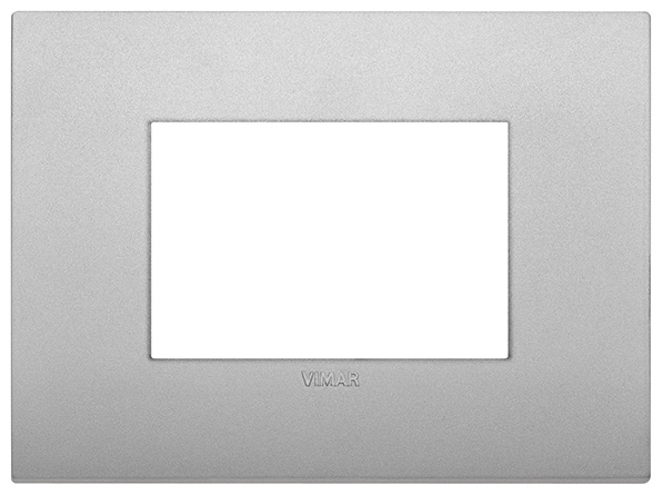 PLACCA CLASSIC 3M SILVER MATT