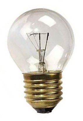 Lampada SFERA 24V E27 40W per FORNI 300°