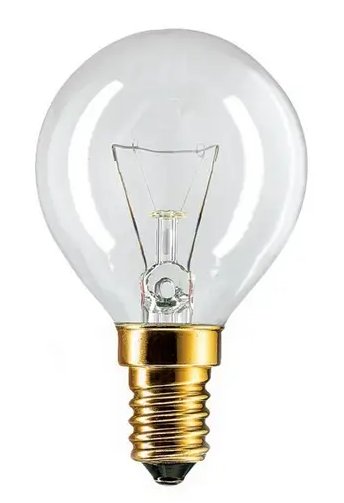 Lampada SFERA E14 25W per FORNI 300°
