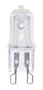 Lampada alogena G9 18W chiara trasparente