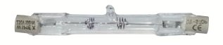 Lampada alogena lineare corta R7s 120W 230V