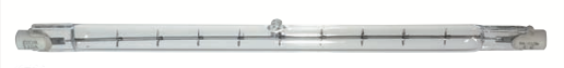 Lampada alogena lineare lunga R7s 120W 230V