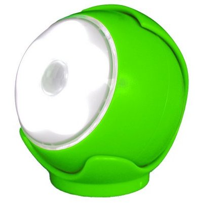 LAMPADA PORTAT.LED C/RILEVATORE PRESENZA BUBBLE 5 LED B.CALDO VERDE