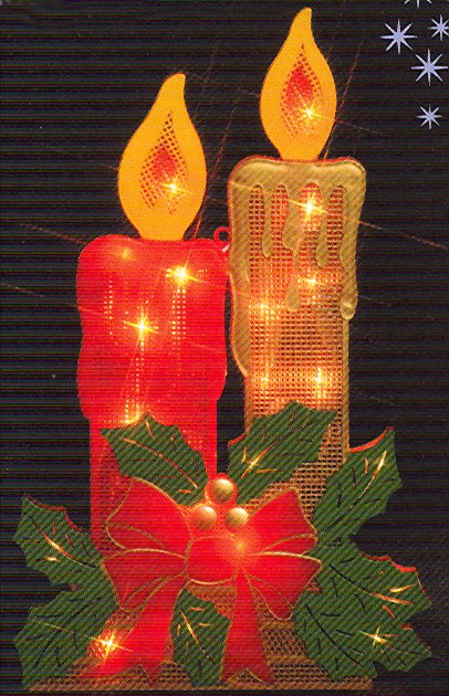 CANDELE PER FINESTRA 20 LUCI