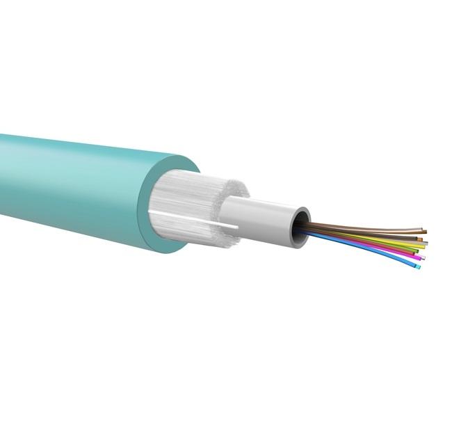 Cavo Fibra Ottica QUBIX Loose (4x050) 4 Fibre 50/125 OM3 Armato Dielettrico LSZH Eca - 2008081OM3 prezzo al mt
