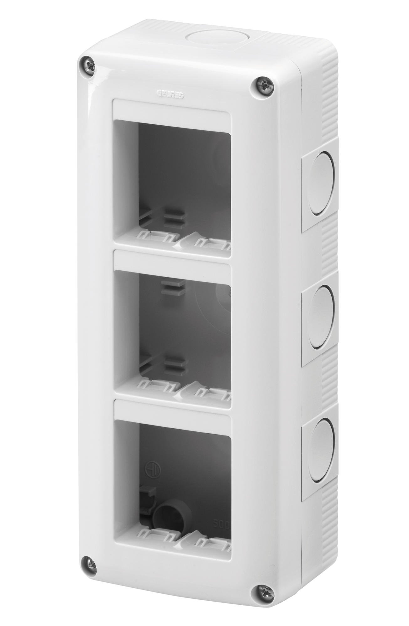 CONTENITORE VERTICALE 6 POSTI VUOTO PROTETTO IP40 SERIE COMBY SYSTEM