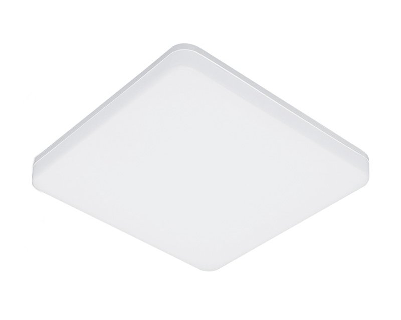 PLAF. LED 12W QUADRA CAMBIATONALITA (3000/4000/5700K°) SWITCH COLORS 1250LM 22x22CM IP54