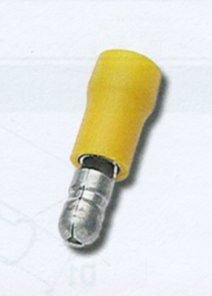 INNESTO CILINDRICO MASCHIO GIALLO - D. 5,0MM