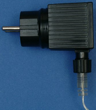 TRASFORMATORE PER TENDE E CATENE A LED PROLUNGABILI IP44