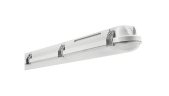 DAMP PROOF LED 1200 39W LUCE MEDIA 4000K IP65 4400LM 180°