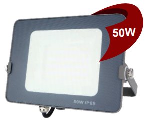 FARETTO SLIM GR.SMD F4 LED 50W 5000LM IP65 110 ° 4000K 220V