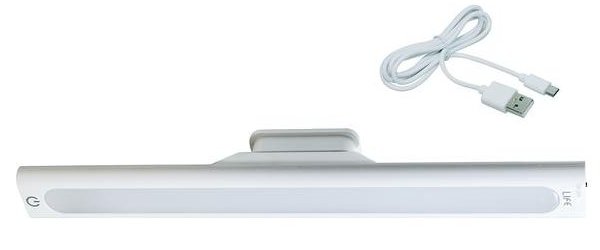 LAMP.LED PARETE RICAR. 180LM 4000K LI-ION 1,2AH 350X40X50MM