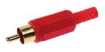 RCA 399 SPINA VOLANTE COASSIALE TIPO RCA FEMMINA ROSSO