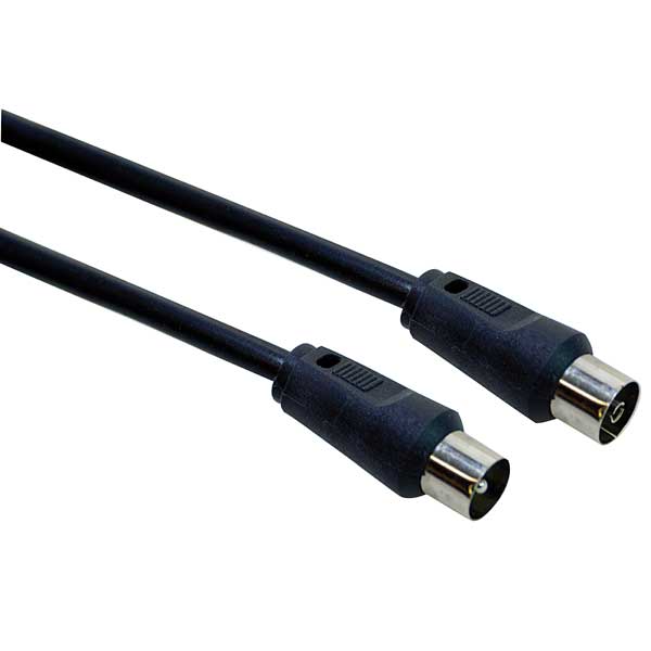 Cavetto TV 2mt Spina + Presa coassiale