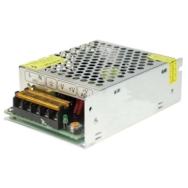 ALIMENTAT.SWITCHI.METAL.SERIE3 12V 5A 60W INPUT 110-220V