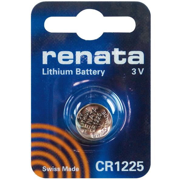BATTERIA CR1225 LITIO RENATA MADE IN SWISS 3V 12,5X2,5