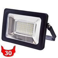 FARETTO DA ESTER. 30W LED NERO IP65 3000K SMD 2700LM 110°