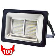 FARETTO SLIM NERO LED SMD IP65 SER.SL2 100W 9000LM 3000K 110°