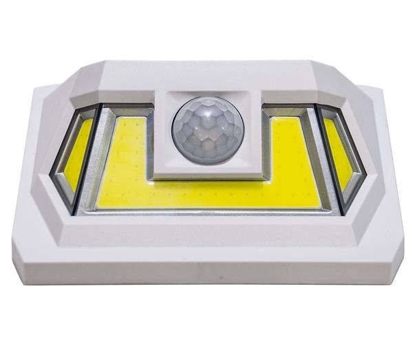 LAMP.EN.SOLARE IP65 C/SENS. BI 7W 300LM BAT 3,7V 1,5HA LI-ION