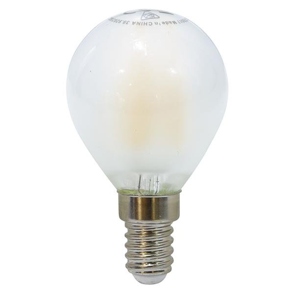 Lampada FILOLED sfera E14 4,5W 2700°K 320°