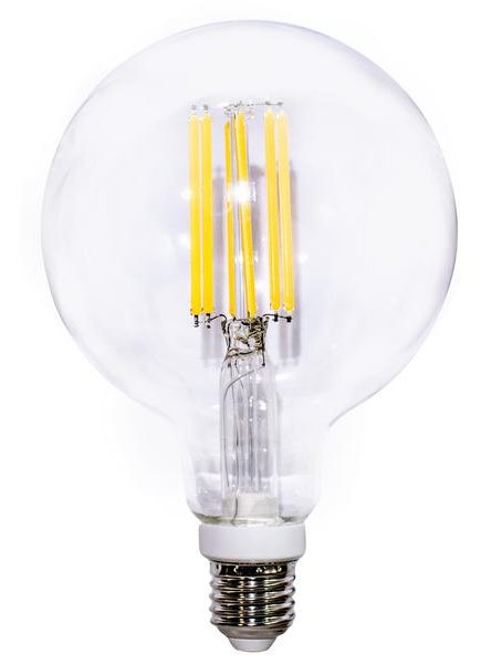 Lampada FILOLED GLOBO Ø125 18W dimmerabile 320° 3000K