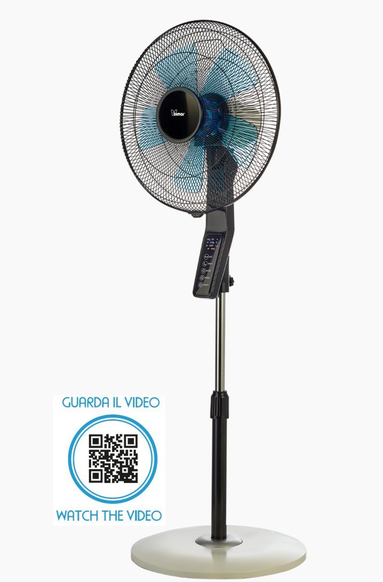 Ventilatore piantana 5 pale Ø40 SILENTE