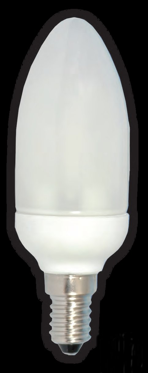 LAMP.MINIOLIVA 9W E14 9W LUCE FREDDA 6400K