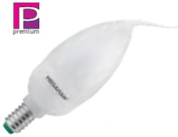 LAMPADA COLPO DI VENTO PREMIUM 5W E14 LUCE CALDA 82-2700K