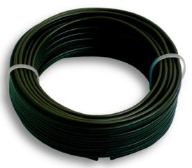 CAVO ELETTRICO H05VV-F 2X2,50 PLASTIGOMMA NERO