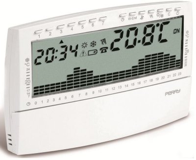 CRONOTERMOSTATO PARETE UP&DOWN BIANCO