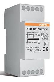 TRASFORMATORE MODULARE 15VA S.INT.230 12-12-24V NFB1115