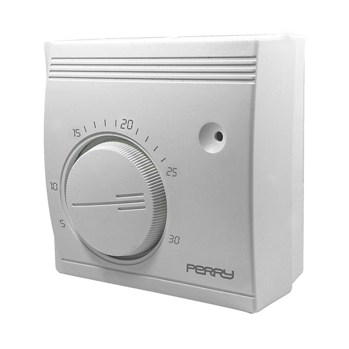 Termostato da parete ad espansione di gas con spia di accensione