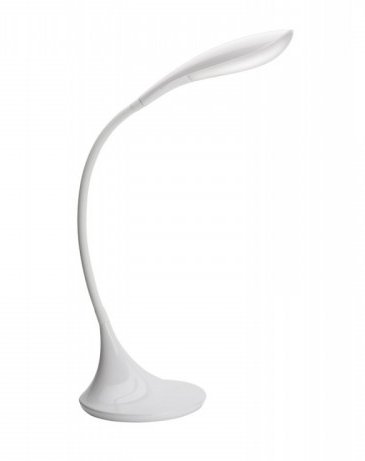 LAMPADA TAVOLO LED PLASTICA FLEX 4,5W LUCE CALDA 480LM BIANCO