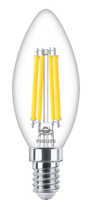 CLA LEDCANDLE DIMMERABILE 4.5-40W B35 E14 LUCE CALDA 827 CL