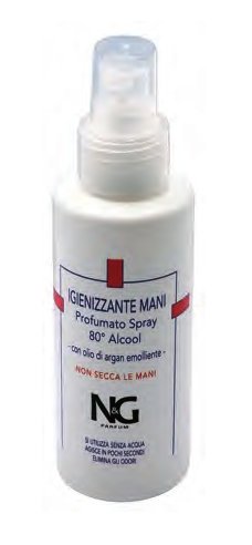 GEL IDROALCOLICO SPRAY IGIENIZZANTE MANI FLACONE 100ML OLIO ARGAN *ELR87/00025