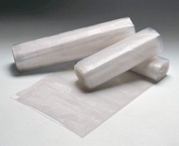 2 ROTOLI SACCHETTI 20X600 GOFFRATI TRASPARENTI
