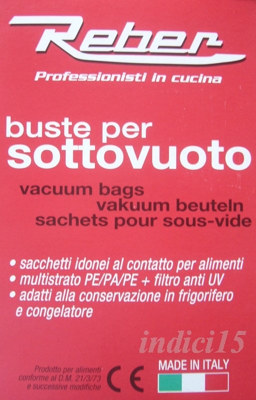 BUSTA 100 SACCHETTI 25X35 GOFFRATI TRASPARENTI