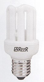LAMPADA ELETTRONICA TUBOLARE CORTA E27 11W LUCE CALDA 540 LUMEN