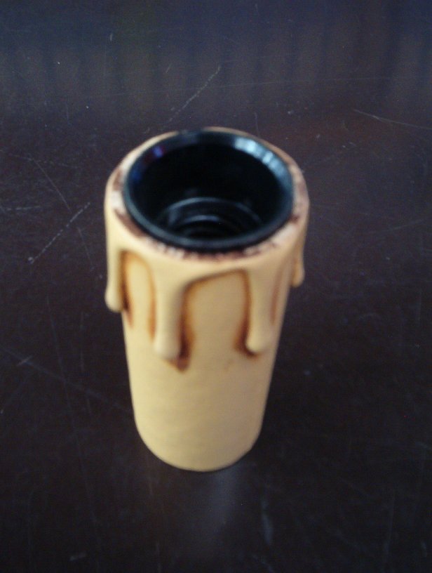 RIVESTIM. A CANDELA IN CARTONE E14 H.7CM D.2,3CM