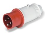SPINA VOLANTE ROSSA 3P+N+T 16A 6H