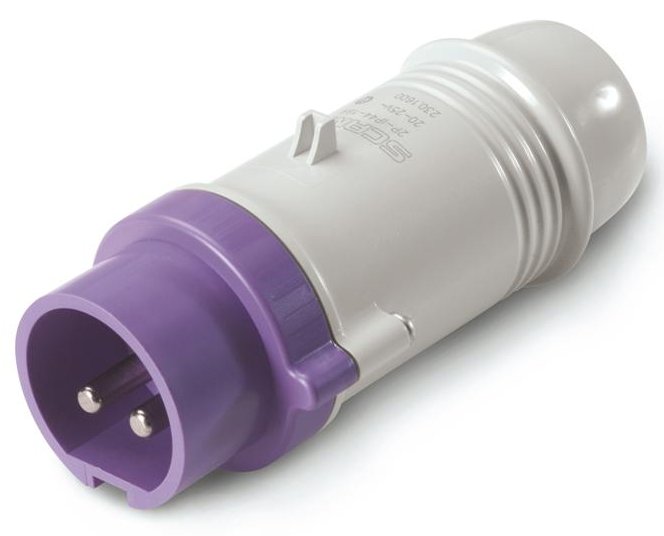 SPINA VOLANTE VIOLA 20-25 VOLT 2P 16A 24V IMQ