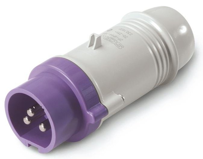 SPINA VOLANTE VIOLA 20-25 VOLT 3P 16A 24V IMQ