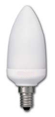 LAMPADA MINI CANDELA 9W E14 LUCE CALDA 82-2700K